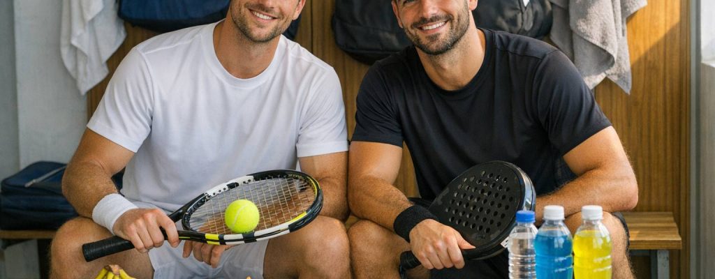 Qué comer antes y después de un partido de tenis o pádel para rendir mejor
